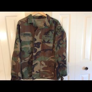 Camo jacket shirt
